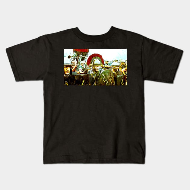 rome Kids T-Shirt by oryan80